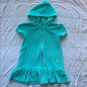 🫐3/$30 OP Turquoise Hooded Towel Dress size 3T